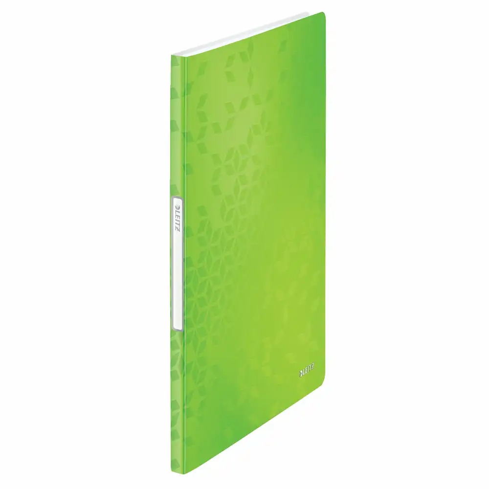 Mapa de prezentare Leitz WOW, coperta moale, PP, A4, 20 de folii, verde 