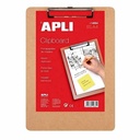 Clipboard Apli A4 din Lemn, Clip Robust, Colturi Rotunjite, Design Natural