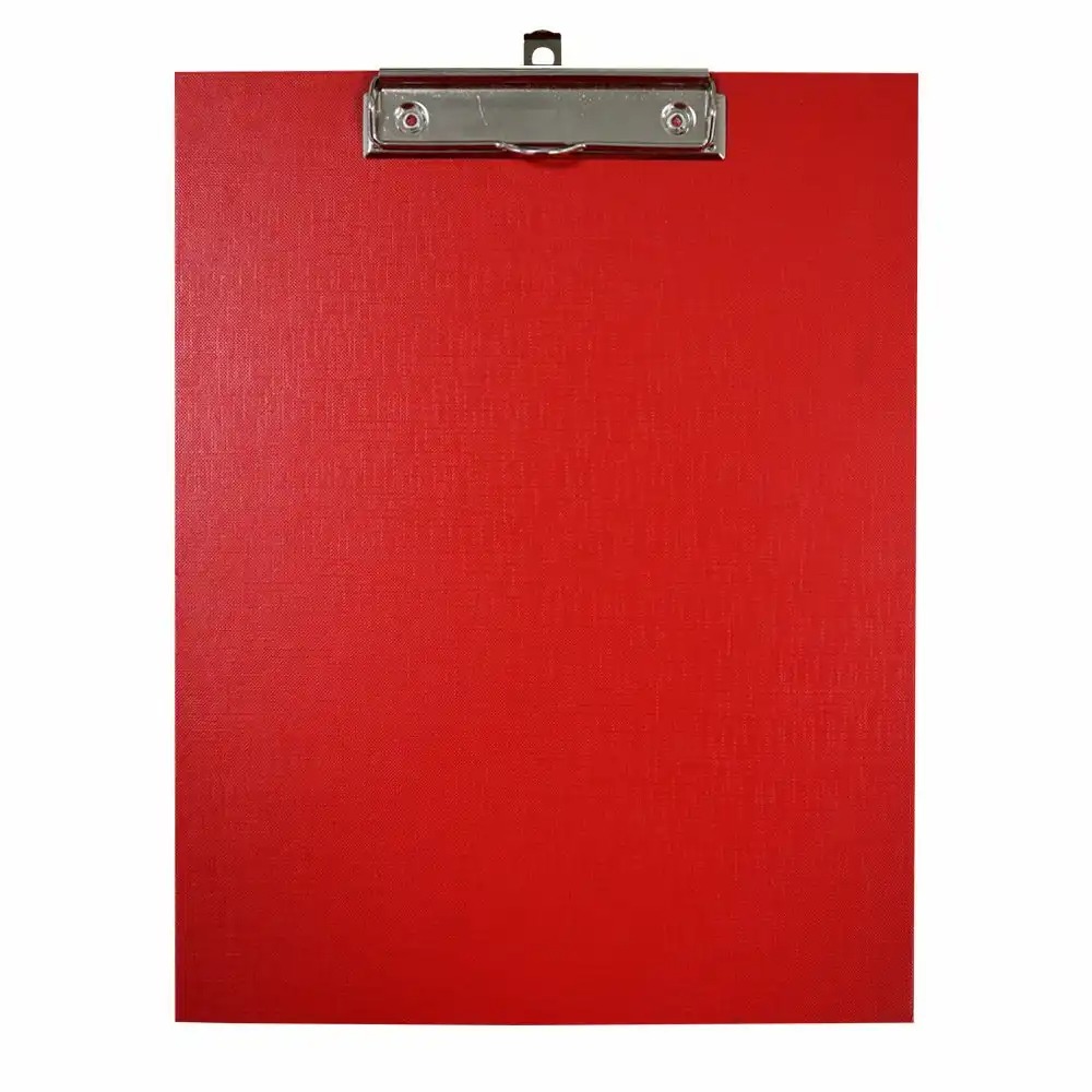 Clipboard ProDivers A4, rosu, durabil, mecanism nichelat, aspect vibrant
