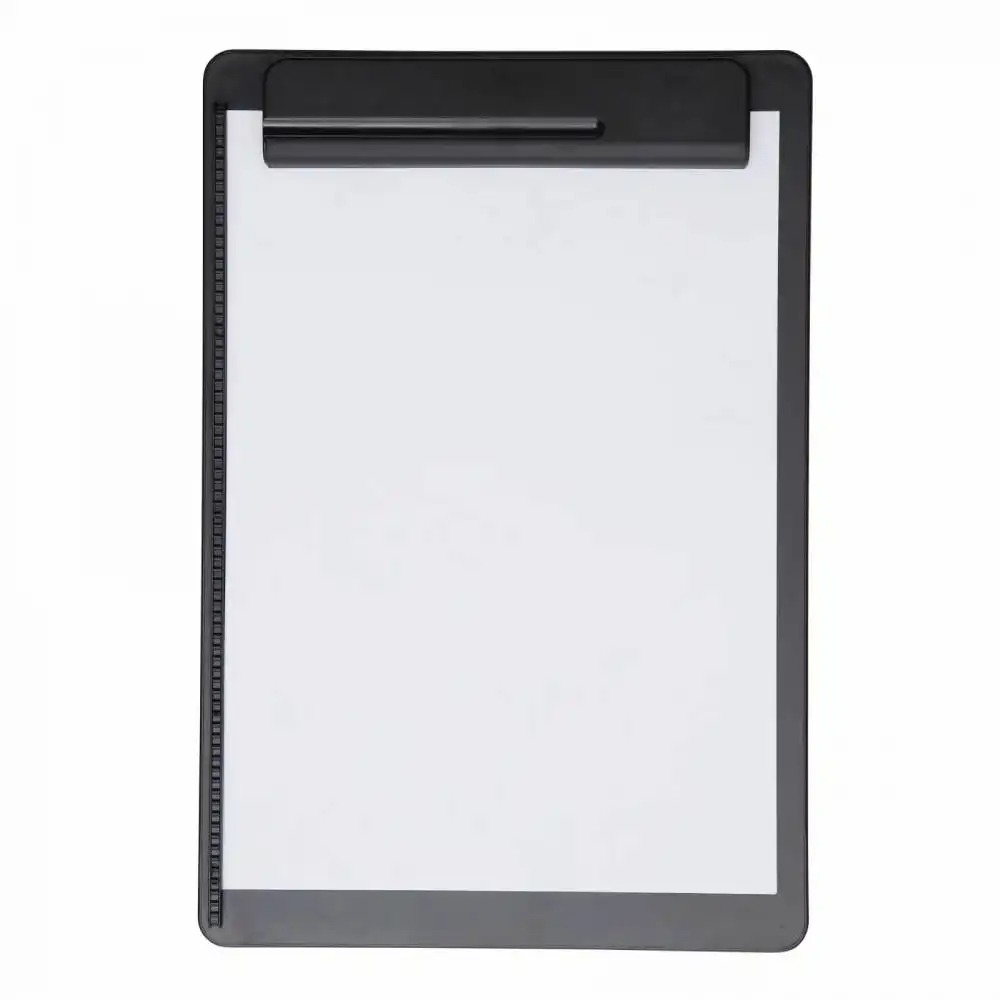Clipboard MAUL simplu din plastic reciclat, negru, eco-friendly, garantie 3 ani
