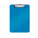 Clipboard Leitz WOW, simplu, PS, A4, 100 coli, albastru - Rezistent, Design WOW, Capacitate Generoasa