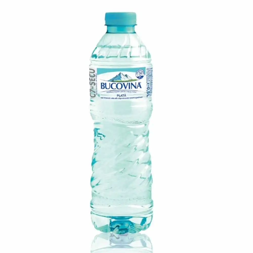 Apa minerala plata Bucovina 0.5 l, 12 sticle - Hidratare naturala cu minerale esentiale