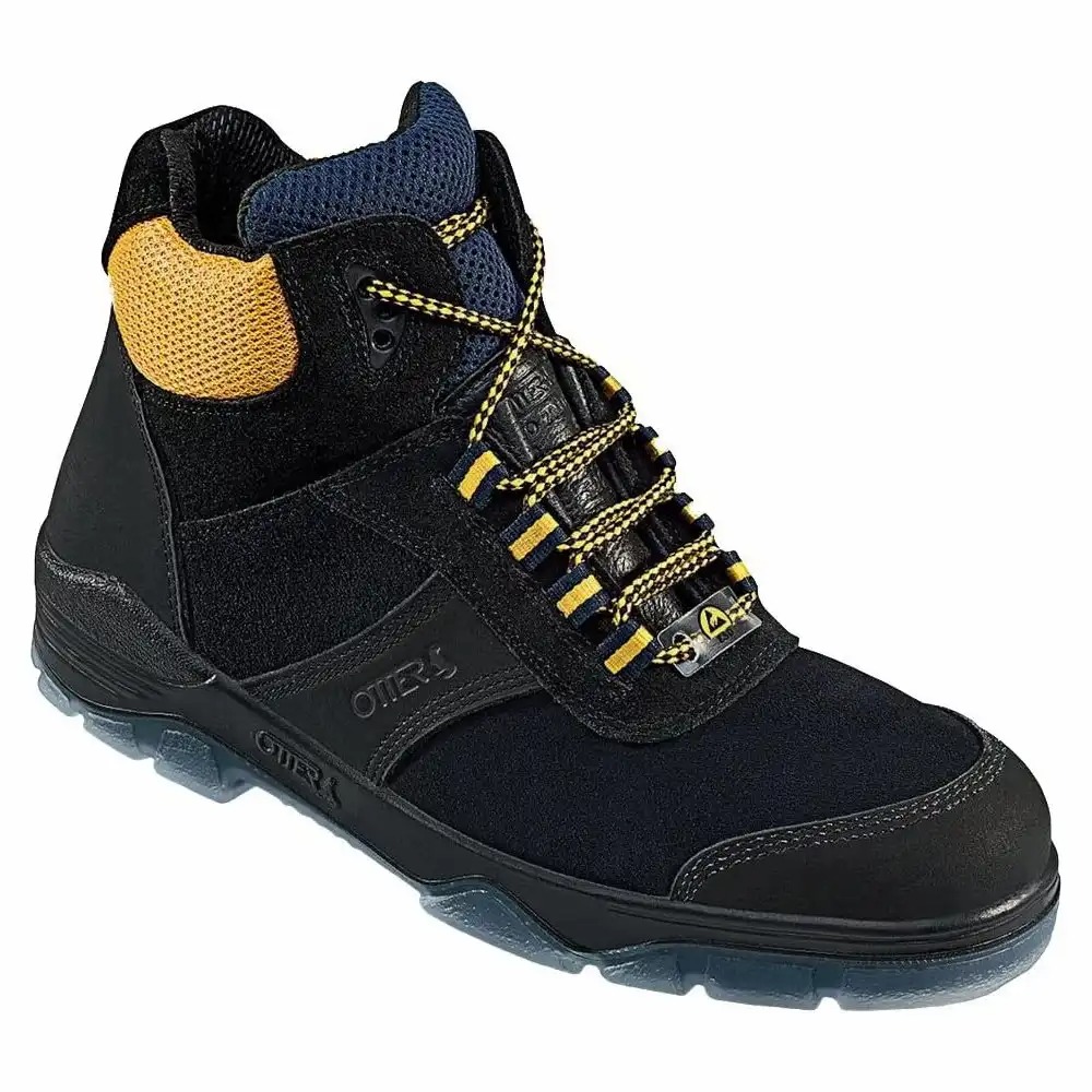Bocanci de Protectie OTTER 98452 S2 ESD, Marime 42, Bombeu Metalic, Lucru in Siguranta