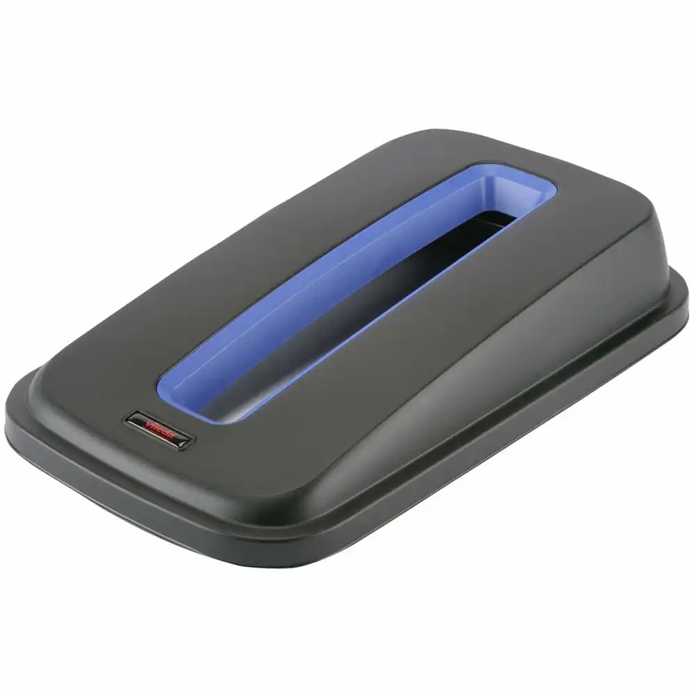 Capac Vileda Geo 70 L, Negru-Albastru, Inchidere Sigura, Mentinerea igienei, Estetic