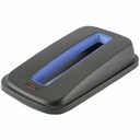 Capac Vileda Geo 70 L, Negru-Albastru, Inchidere Sigura, Mentinerea igienei, Estetic