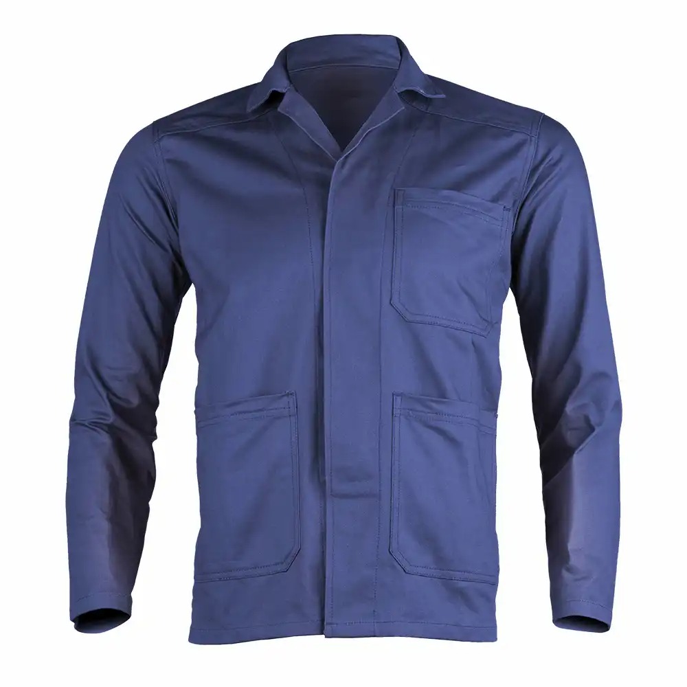 Jacheta Industry albastru Royal tercot 245g S, buzunare laterale, buzunar la piept, rezistenta - Confort si Protectie pentru Munca Grele