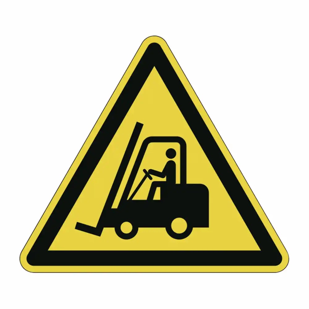 Marcaj pentru podea, Atentie Motostivuitor, siguranta si prevenire a accidentelor, culori contrastante, sase unitati
