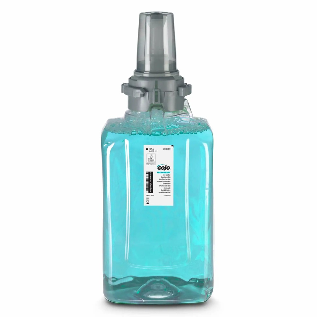 Rezerva sapun spuma Gojo ADX Freshberry 1250 ml - Spuma bogata, parfum proaspat, design eco-friendly