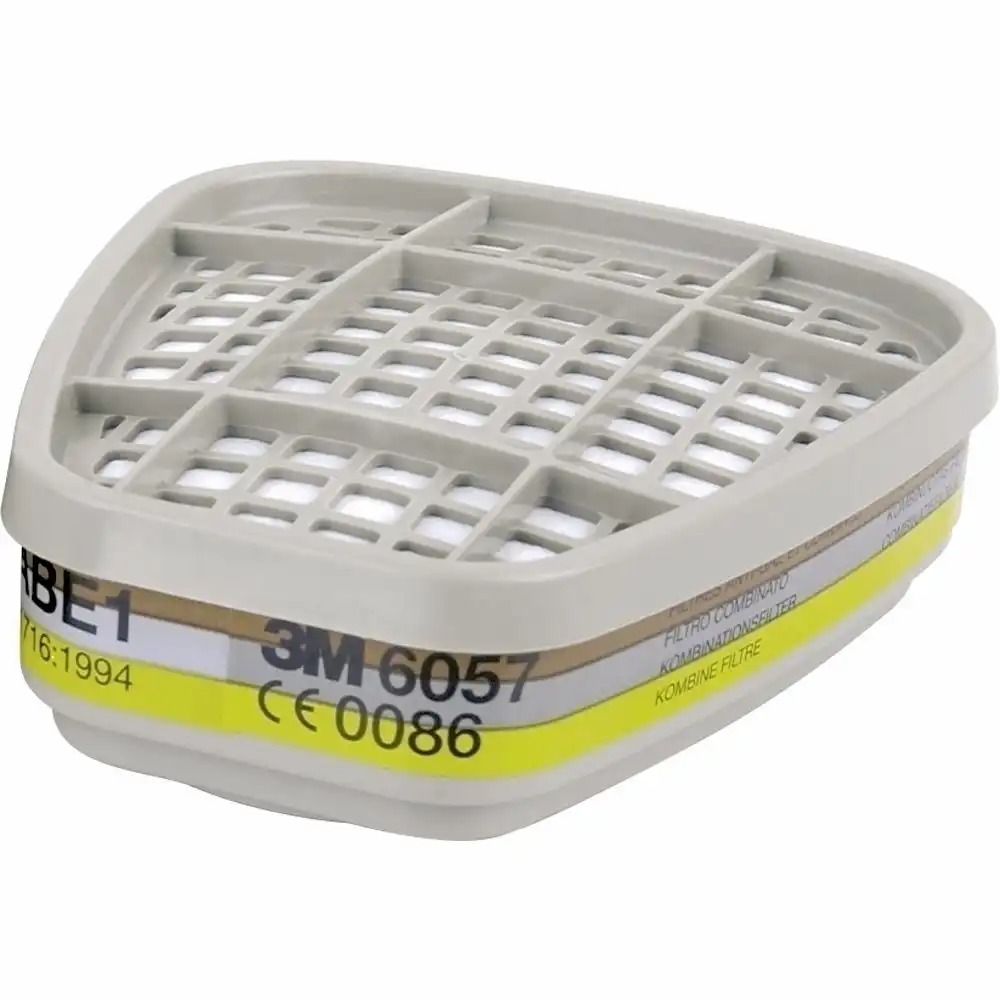 Set filtre 3M 6057 ABE1 pentru masti 3M Seria 6000/7000, protectie vaporii anorganici, gaze acide