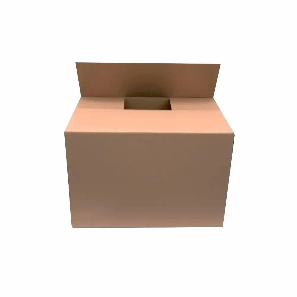 Set 10 Cutii Pliate din Carton, 350 x 260 x 200 mm, Rezistente la Socuri, Usoare si Versatile