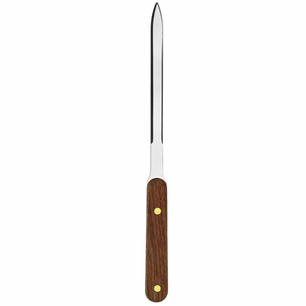 Cutit corespondenta Westcott, Lama Otel Inoxidabil cu Titan, Rezistent la Coroziune, Maner Lemn, 21.5 cm