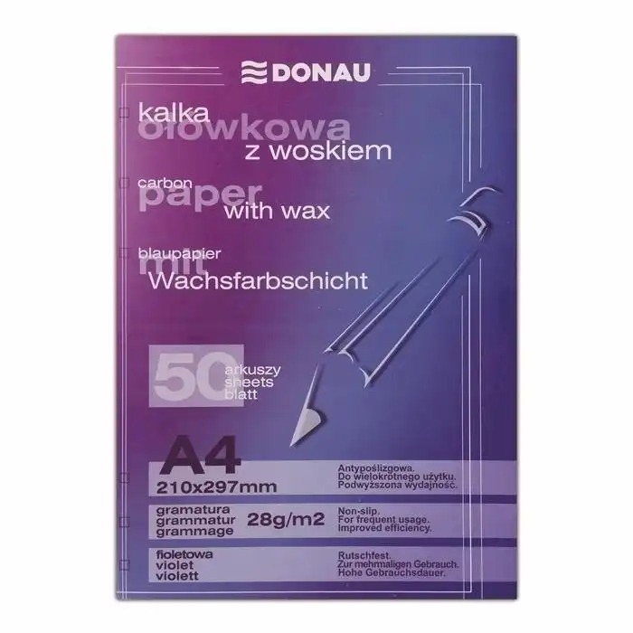 Caiet Indigo Manual, 50 file, A4, Culore Albastru Vibrant, Hartie Copiativa de Inalta Calitate