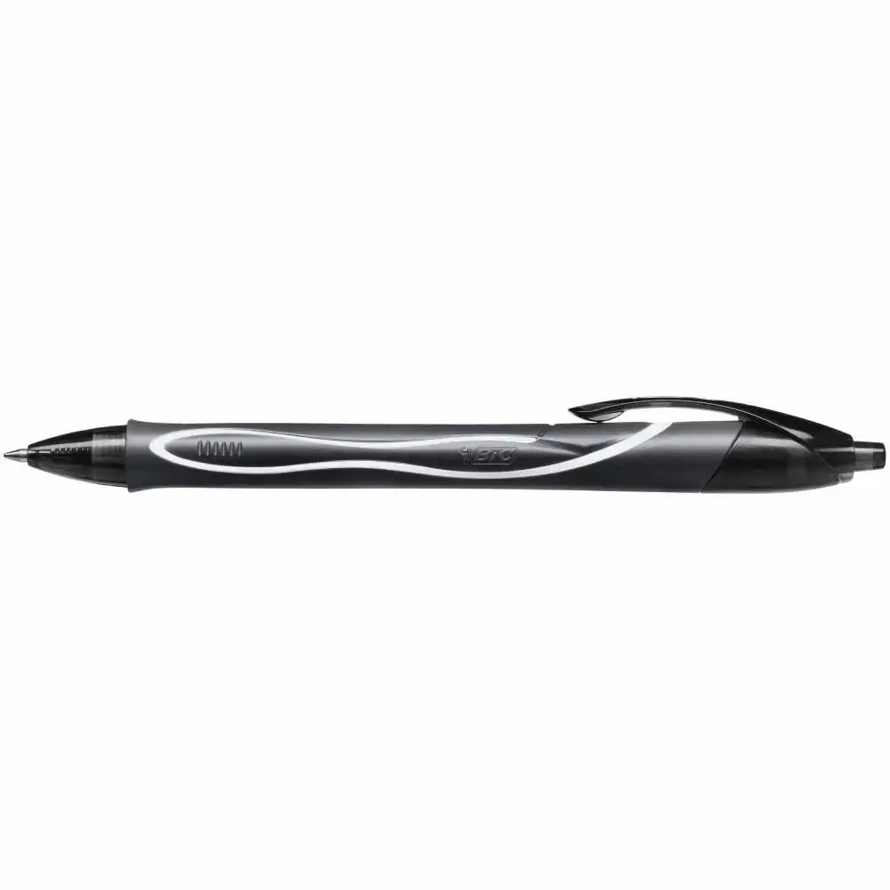 Pix BIC Gelocity Quick Dry, 0.7 mm, Scriere Neagra, Uscare Rapida, Design Ergonomic
