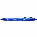 Pix gel BIC Gelocity Quick Dry, 0.7 mm, albastru, uscare rapida, design ergonomic