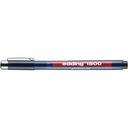 Edding 1800 Liner, Desen Tehnic, Varf 0.1 mm, Negru, Cerneala Rezistenta la Apa
