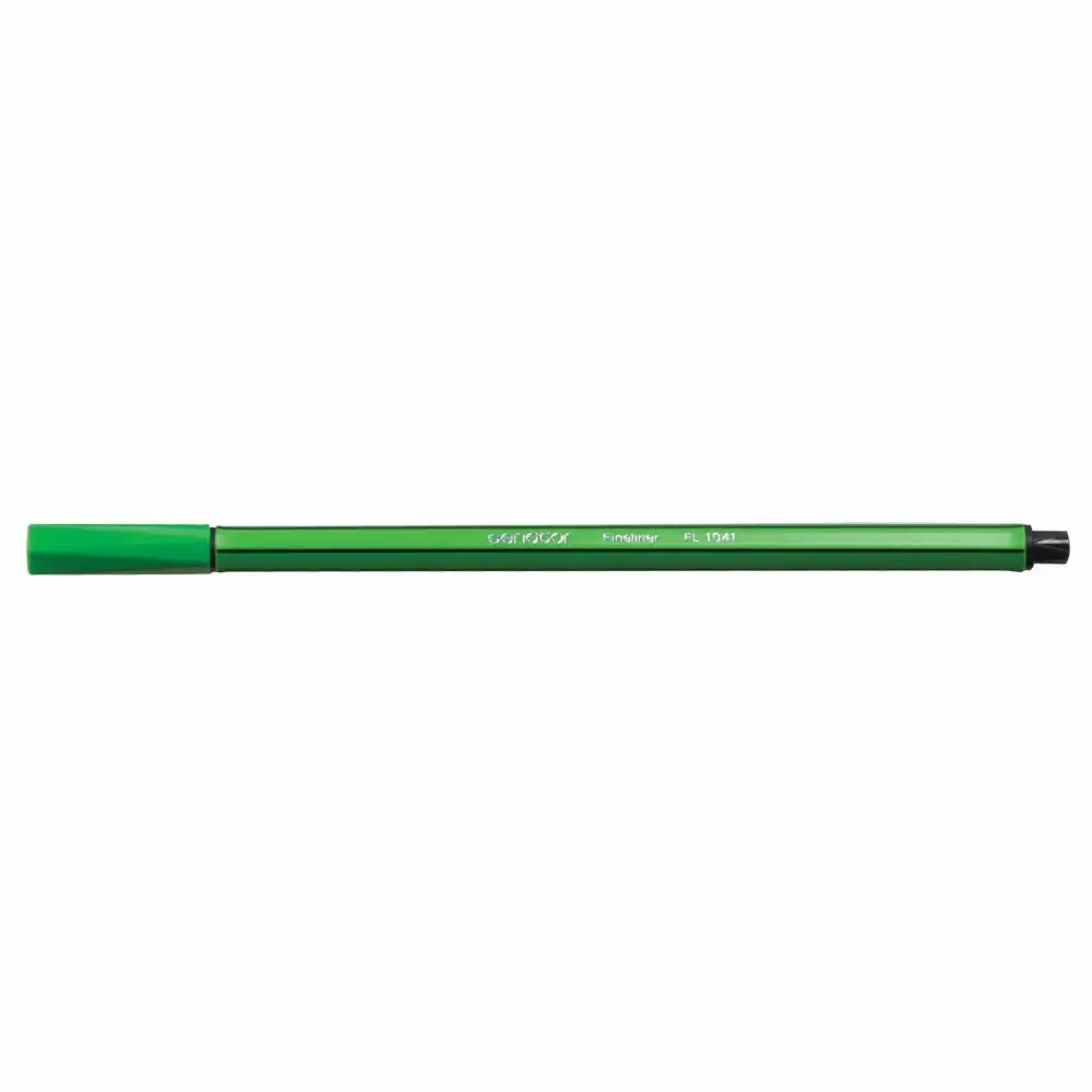 Liner Senator Seria 1000, Varf Fetru 0.4 mm, Verde - Ideal pentru Rigle si Sabloane