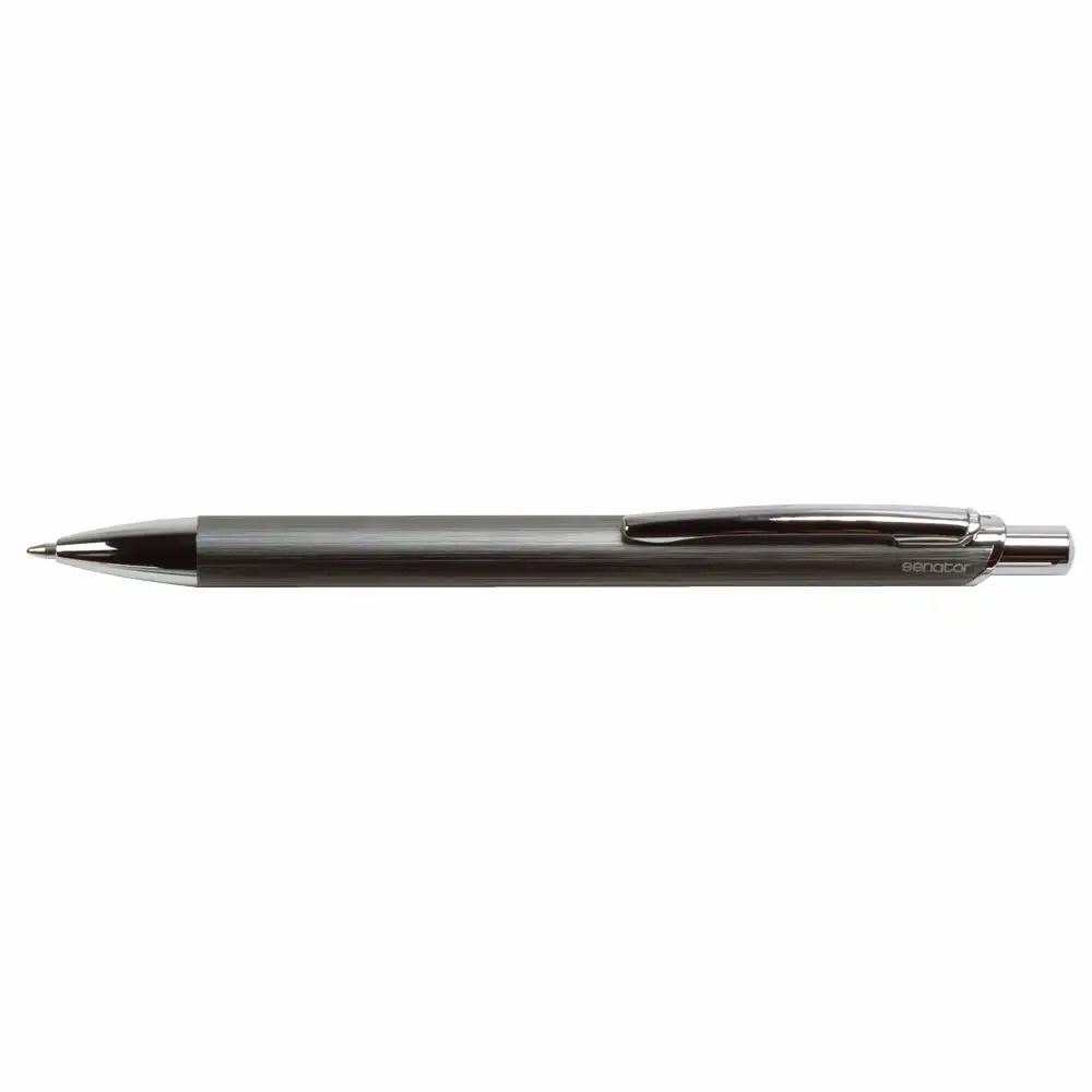 Pix Senator Seria 5000, 0.7 mm, Metallic Gri, Rezerva Parker, Certificat ISO, Ambalat Individual