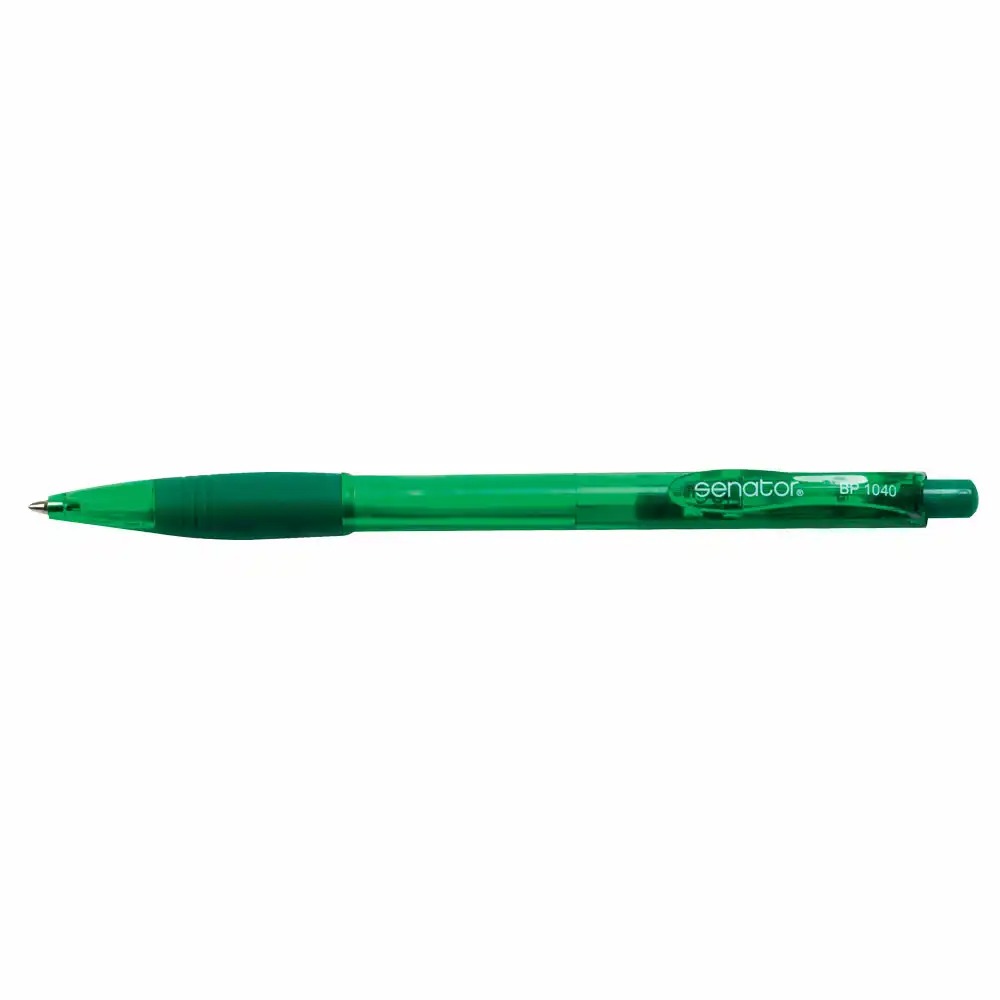 Pix cu mecanism Senator seria 1000, 0.7 mm, verde, certificare ISO 12757-2