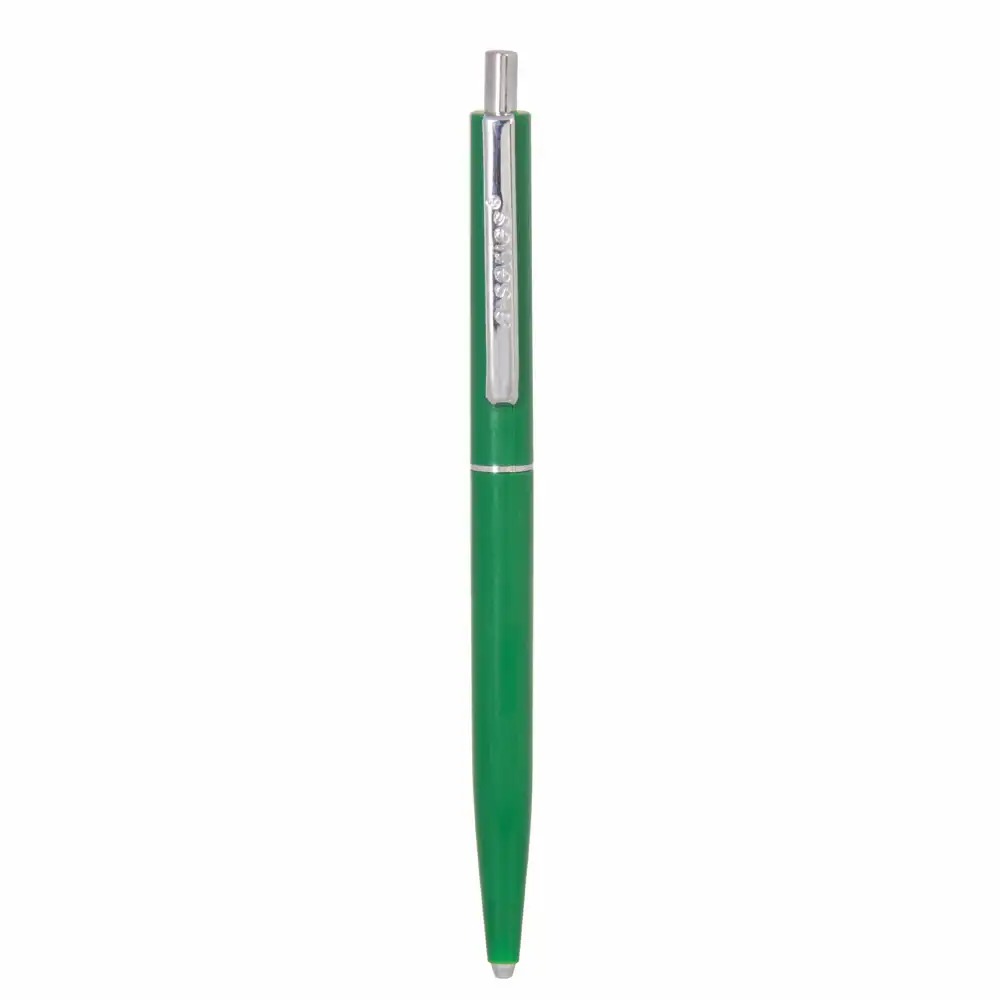 Pix cu mecanism A-series, verde, scriere albastru, ergonimic, pentru o experienta de scris superioara
