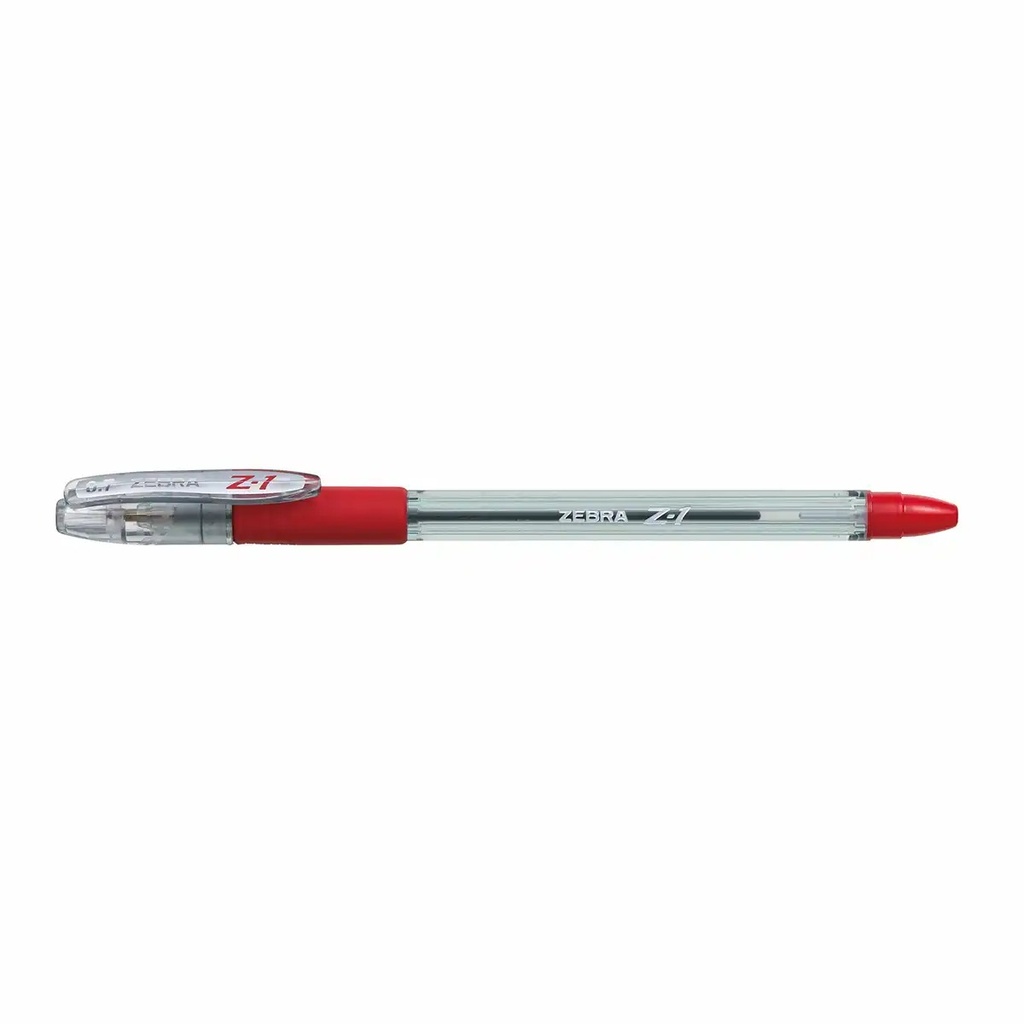 Pix Zebra Z1 fara mecanism, grip ergonomic, 0.7 mm, rosu, reincarcabil