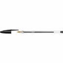Pix BIC Cristal Medium, Scriere Neagra Fara Petice, Durata Lunga de Viata, Eco-Friendly
