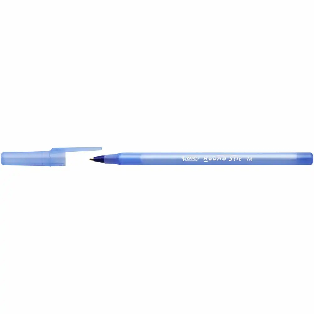 Pix BIC Round Stic Classic 1.0 mm, Scriere Albastra, Ergonomic