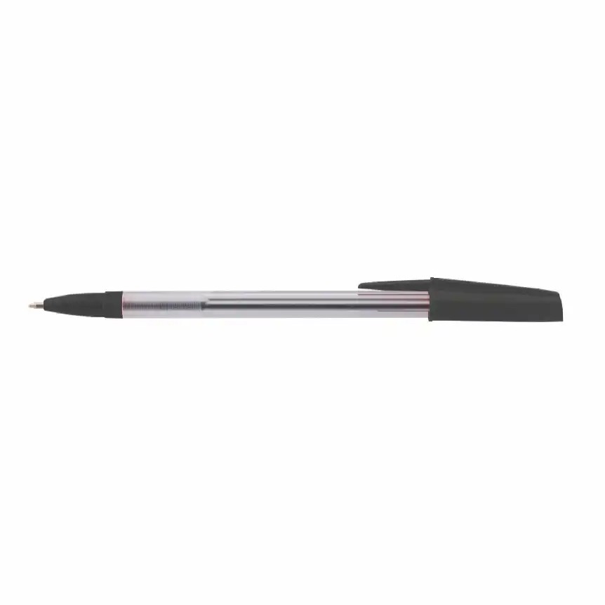 Pixuri Transparente Fara Mecanism, Scriere Neagra, 50 Bucati - Solutie Practica pentru Birou si Scoala