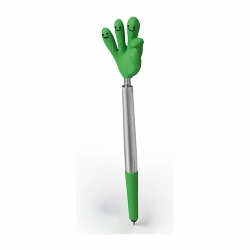 Pix flexibil FunHands, mina albastra, touchpad verde, scriere traditionala si interactiune precisa pe ecrane tactile