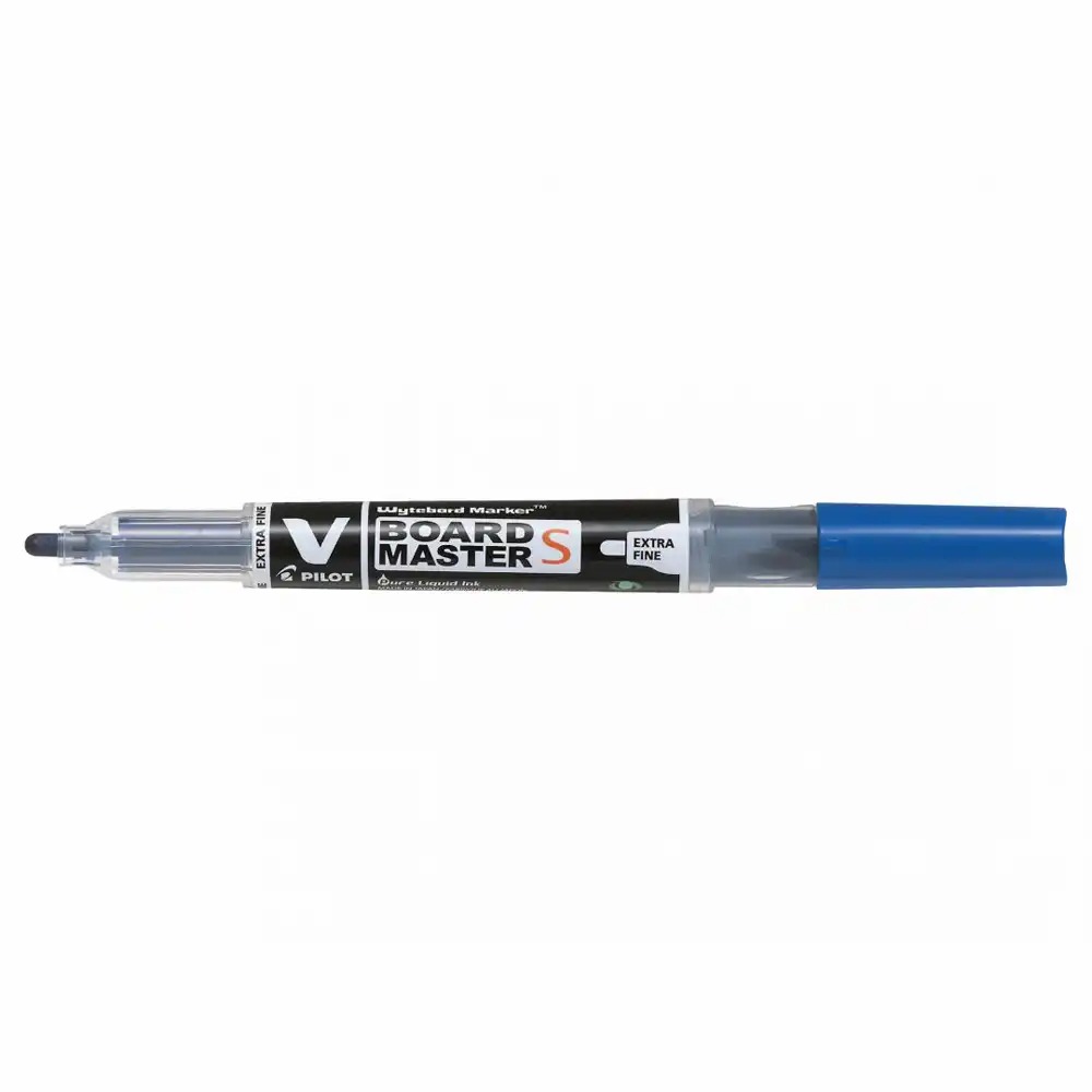 Marker Pilot V-Board, Varf Rotund 1.3-3 mm, Albastru Intens, Scriere Precisa pe Tabla