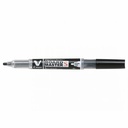 Marker tabla Pilot V-Board, Varf Rotund 1.3-3 mm, Negru - Scriere Precisa si Confortabila