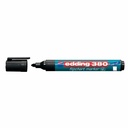 Marker Edding 380 pentru flipchart, varf rotund 1.5-3 mm, negru, reincarcabil