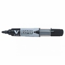 Marker tabla Pilot V-Board Master, varf rotund 2.3-6 mm, negru, reincarcabil, plastic reciclat