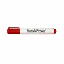 Marker pentru tabla Memoris-Precious, 12 bucati, 2-5 mm, rosu, varf tesit