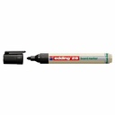 Marker Edding 28, Eco, Varf Rotund 1.5-3 mm, Negru - Reciclabil si Reincarcabil