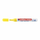 Marker pentru sticla Edding 4095, galben, varf rotund 2-3 mm, creta lichida