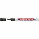 Marker permanent Edding 8300 Industrial, Corp Metalic, Varf Rotund 1.5-3 mm, Negru - Ideal pentru Medii Industriale