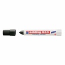 Marker permanent Edding 950 Industrial, corp plastic, varf rotund 10mm, negru - rezistenta si durabilitate pe suprafete dificile