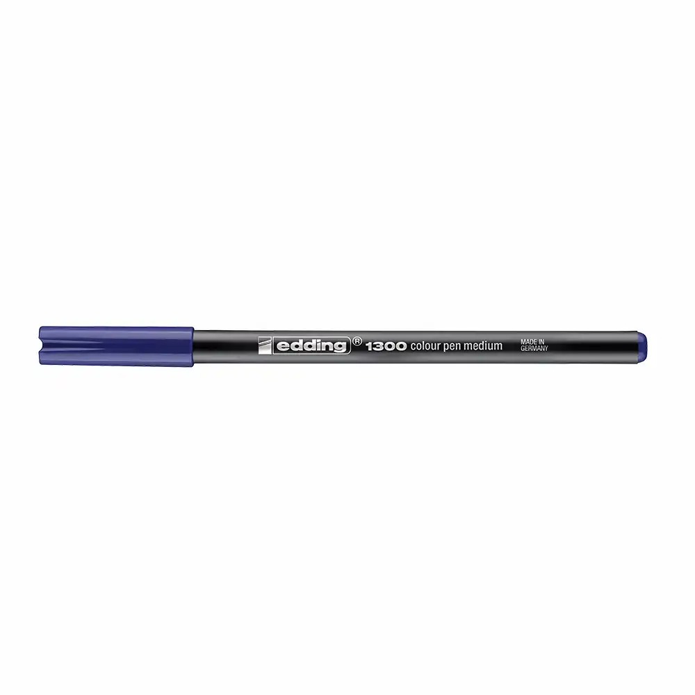 Marker Edding 1300, Carioca Albastra 2 mm - Instrument Esential pentru Desen si Scriere