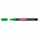 Marker permanent Edding 791, Corp Plastic, Varf Rotund 1-2 mm, Verde - Scriere Opaque si Durabila