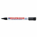 Marker permanent Edding 8400 pentru CD/DVD/BD, Varf Rotund 0.75 mm, Negru - Scriere Durabila si Precisa