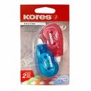Banda corectoare Kores MINI, 5 metri x 5 mm, culori asortate, compacta si portabila