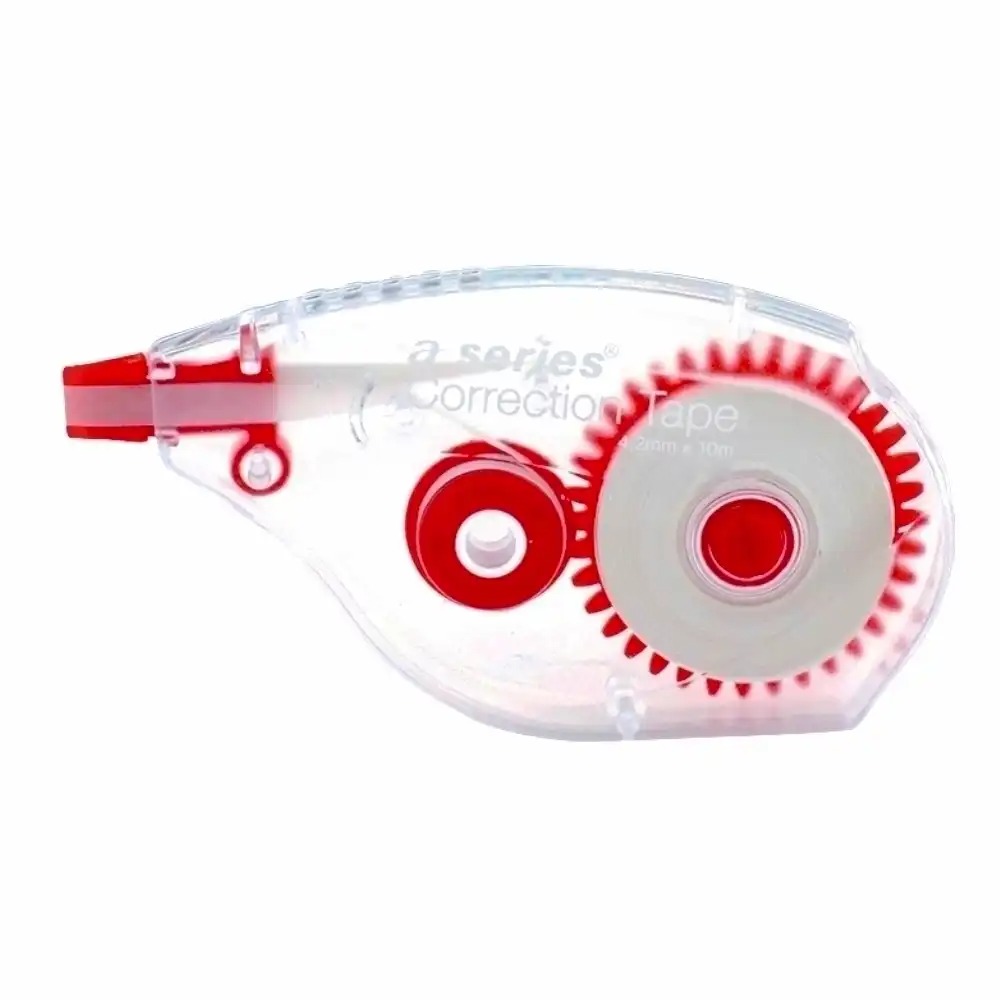 Banda corectoare A-series, 4.2 mm x 10 m, permite scrierea imediat, fara umbre, ideala pentru birou si scoala