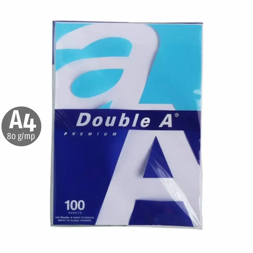Hartie copiator Double A Premium, A4, 80 g/mp, 100 coli - Calitate Superioara pentru Printare Profesionala