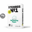 Hartie copiator reciclata Steinbeis NO 1 Classic White A4 80g 500 coli - Eco-Friendly, Calitate Superioara