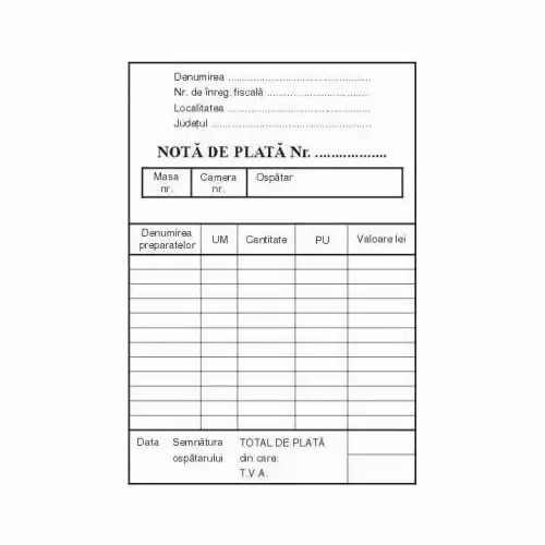 Carnete Nota Plata A6, C100, 3 Buc/Set, Hartie Offset, Format Compact, Set de 3 Carnete