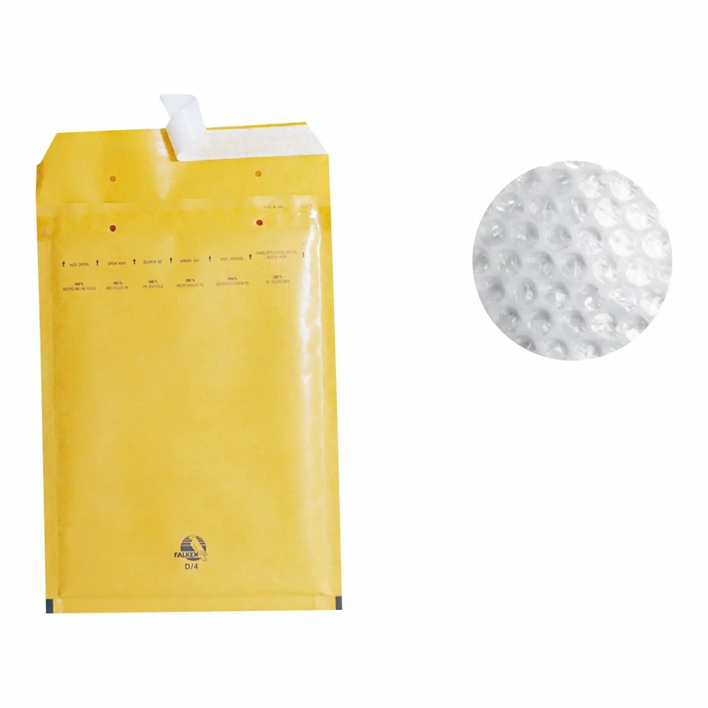 Plic Kraft cu Protectie si Banda Siliconica, 345 x 470 mm, 50 Buc/Cutie, Ideal pentru Expedieri Sigure