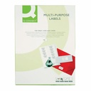 Etichete Q-CONNECT, 105 x 148 mm, 400 etichete, 100 coli/top, Tehnologie QCT, pentru Imprimante Laser si Jet de Cerneala