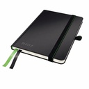 Caiet de birou Leitz Complete iPad, Dictando, Negru, Coperta Solida, 100g/mp, FSC, 2 Seturi Indecsi