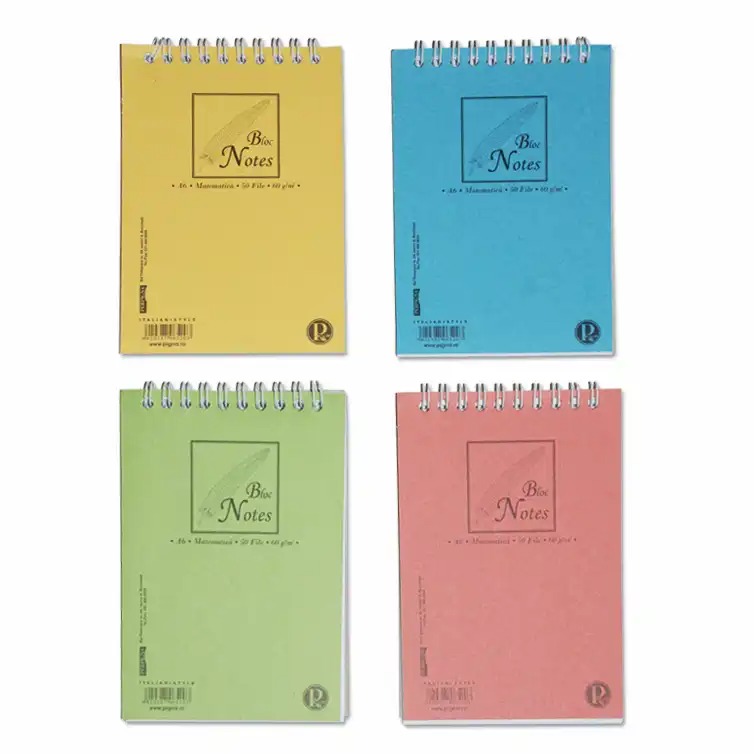 Blocnotes Pigna A7 Matematica, 50 file, format A7 compact