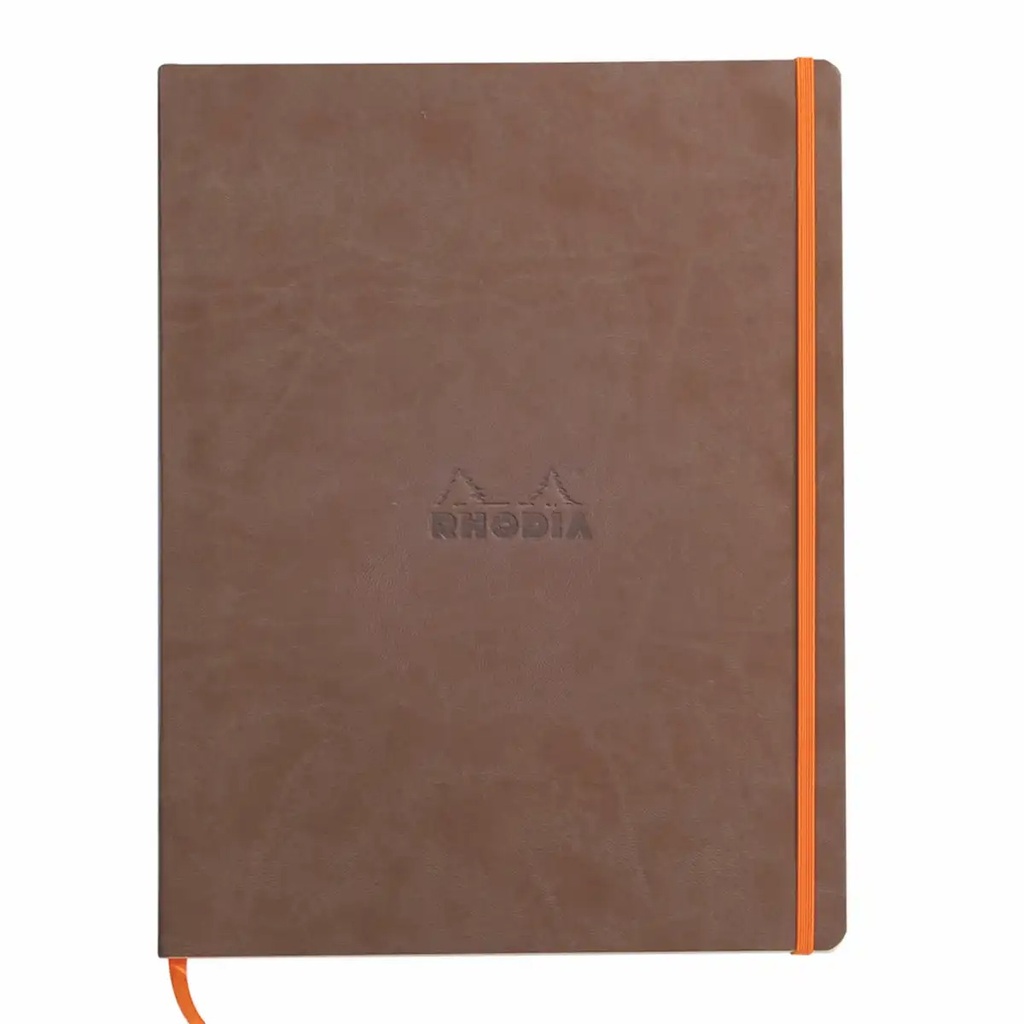 Notebook A4+ Rhodiarama, 80 file, Ivory Dictando, Maro - Calitate Superioara pentru Note si Idei
